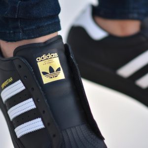 ADIDAS  SUPERSTAR LACELESS BLACK
