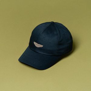 BOSS MEN BLACK ZED AM WOVEN CAP DARK BLUE